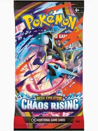 Pokémon Chaos Rising Trading Card Game Booster Pack